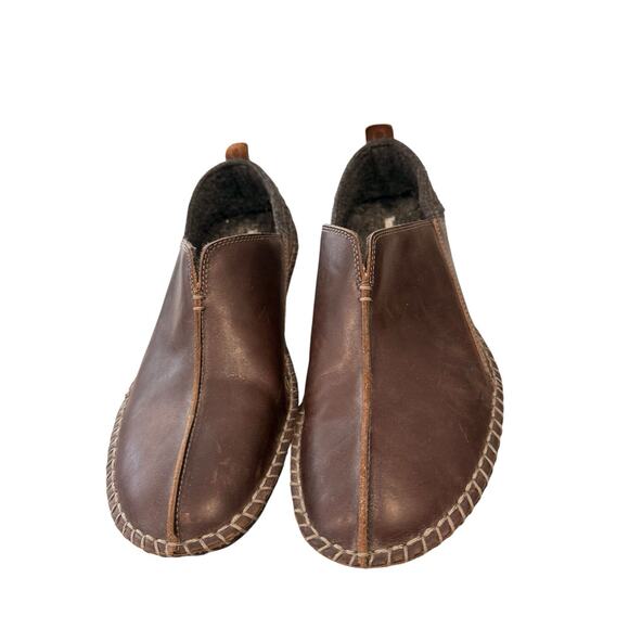 Timberland Front Country Mens Size 10 Anti Fatigue Loafer Lounger Slippers EUC